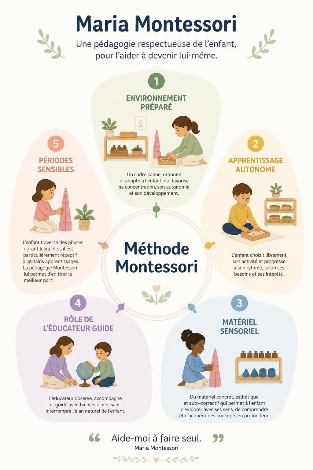 découvrez la méthode montessori de maria montessori, une approche innovante qui révolutionne l'éducation en favorisant l'autonomie et le développement harmonieux des enfants.