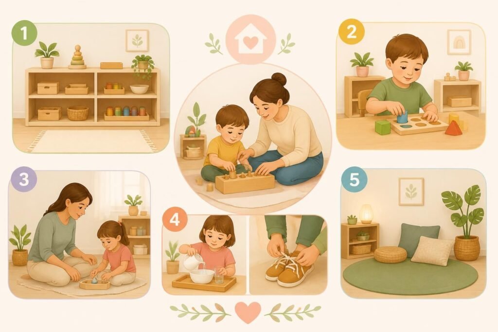 découvrez 5 astuces montessori pour un apprentissage à la maison à la fois ludique et efficace, favorisant l'autonomie et la créativité de votre enfant.