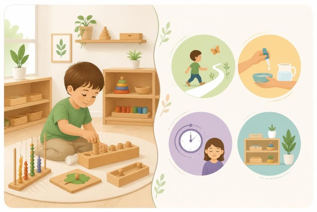 découvrez comment la pédagogie montessori peut encourager l'autonomie et le développement harmonieux de vos enfants grâce à des méthodes adaptées et bienveillantes.