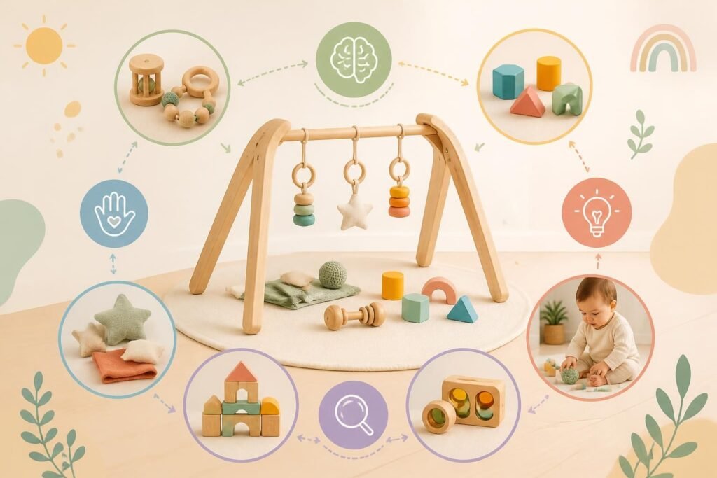 découvrez comment l'arche montessori peut stimuler l'éveil sensoriel et la créativité de votre enfant grâce à des activités ludiques et éducatives adaptées à son développement.