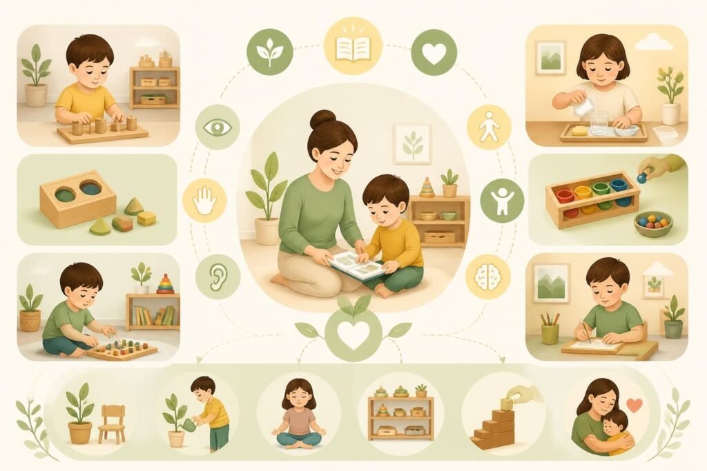 découvrez le guide ultime montessori pour éveiller et stimuler le développement de votre enfant grâce à des méthodes simples et efficaces.